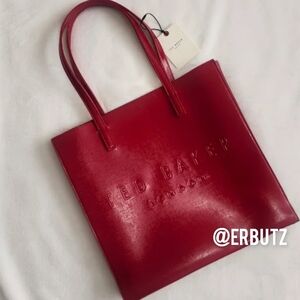 Ted Baker London Soocon Icon Tote Shopper Bag, Kiss Color 💋